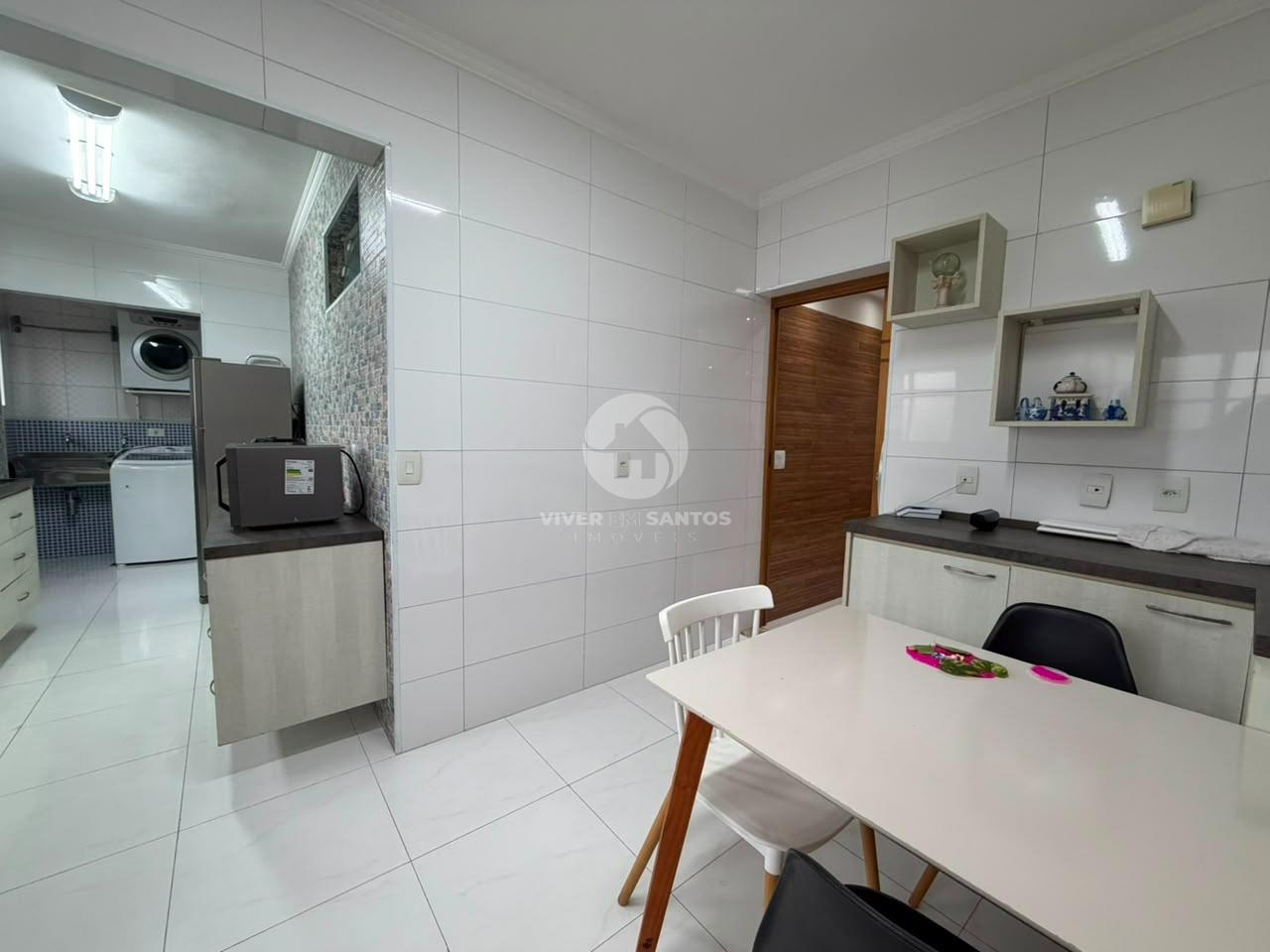Apartamento Reformado, 3 Dormitórios, Suíte, Sacada e Vista Livre no Boqueirão – Santos/SP em Boqueirão, Santos — foto 21