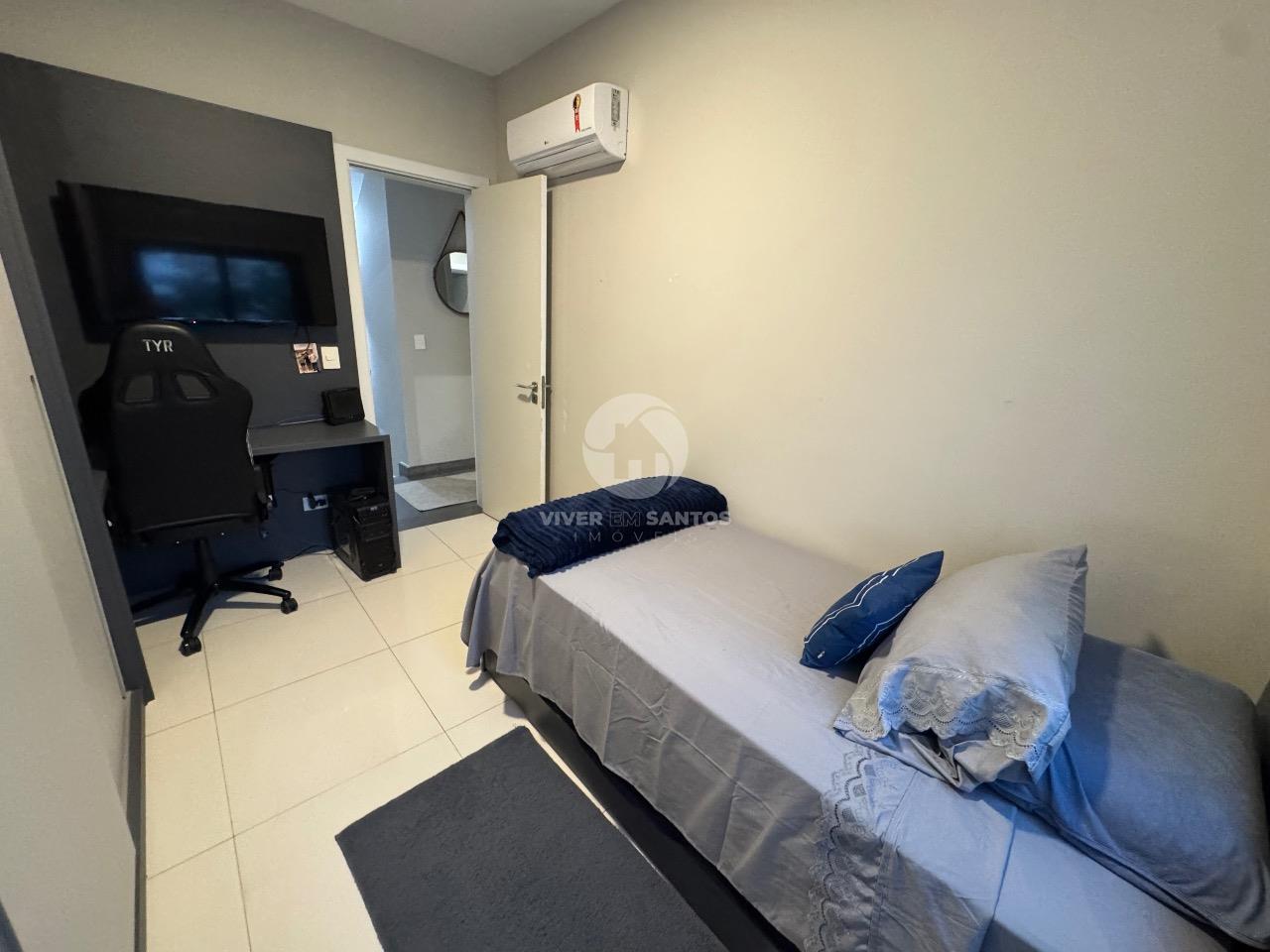 Casa Triplex de Alto Padrão Condomínio Fechado na Ponta da Praia, Santos – Condomínio Fechado em Ponta da Praia, Santos — foto 19