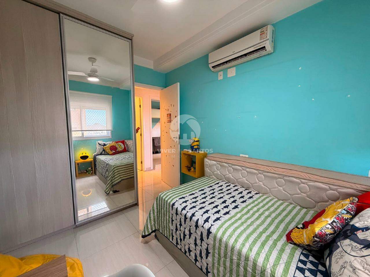 Apartamento 3 Dormitórios e Lazer Completo na Ponta da Praia – Santos/SP em Ponta da Praia, Santos — foto 14