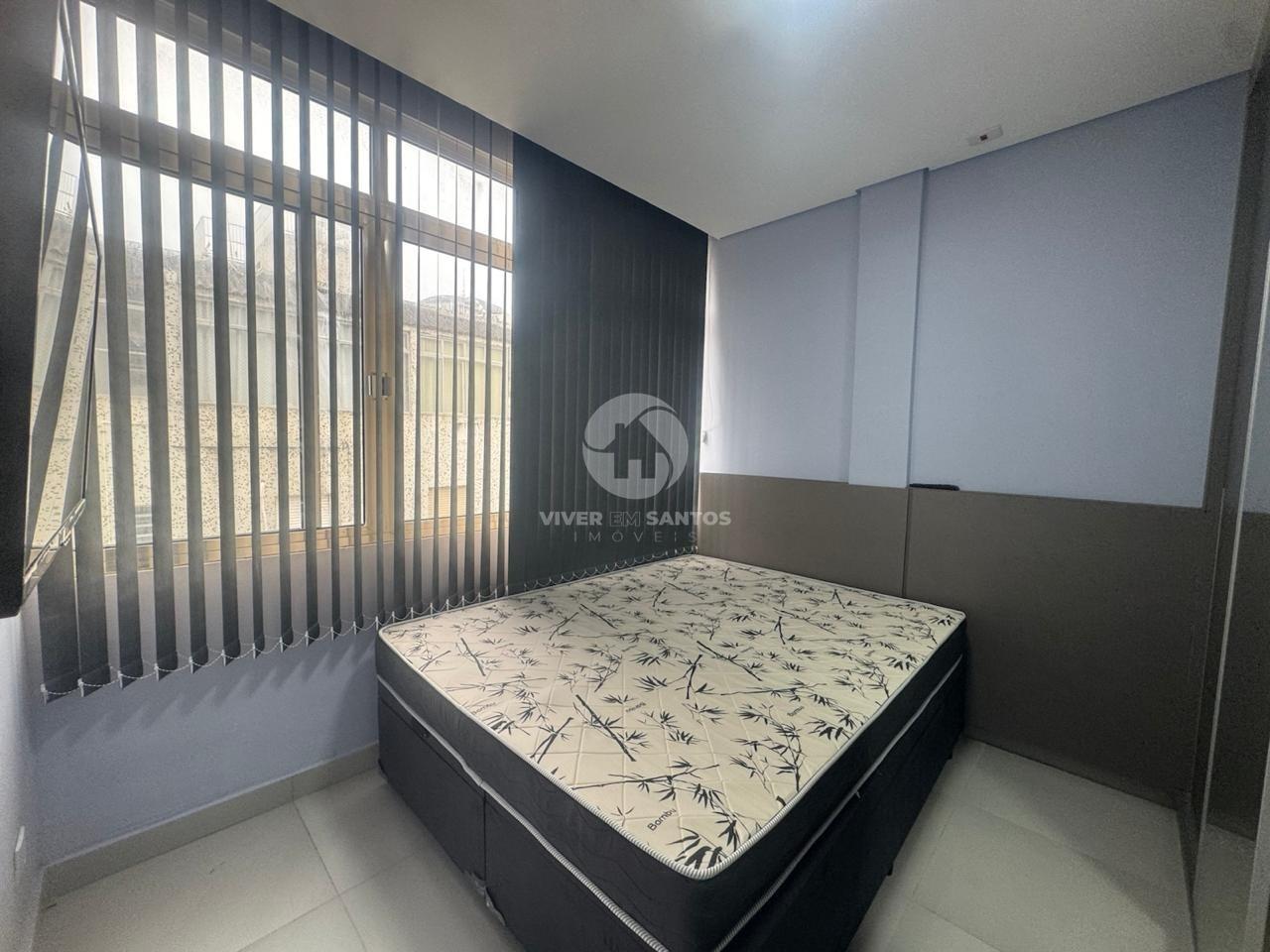 Apartamento Moderno, 1 Dormitório e Ambientes Funcionais no Boqueirão – Santos/SP em Boqueirão, Santos — foto 8