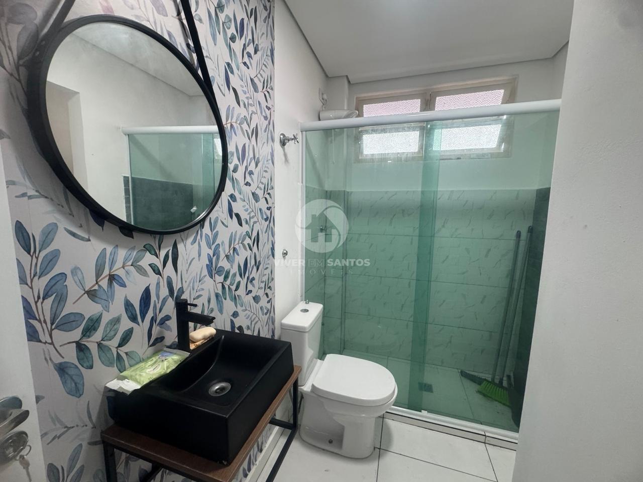 Apartamento Moderno, 1 Dormitório e Ambientes Funcionais no Boqueirão – Santos/SP em Boqueirão, Santos — foto 11