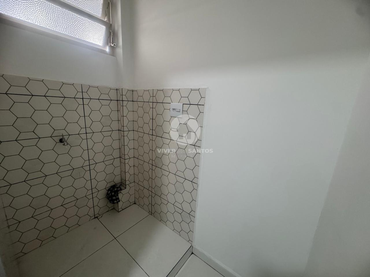 Apartamento Moderno, 1 Dormitório e Ambientes Funcionais no Boqueirão – Santos/SP em Boqueirão, Santos — foto 15