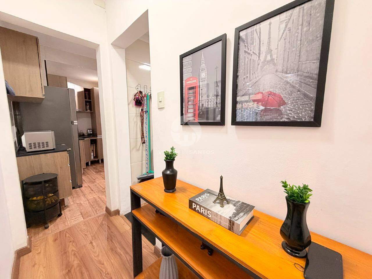 Apartamento Térreo Reformado, 2 Dormitórios e Vaga para Moto no Marapé – Santos/SP em Marapé, Santos — foto 6