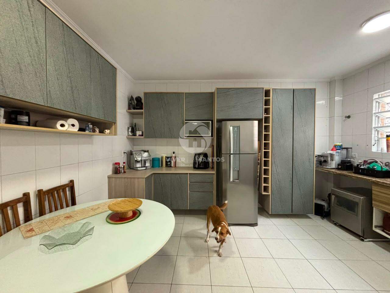 Casa Sobreposta Baixa, 4 Dormitórios, 2 Suítes e Piscina na Vila Mathias – Santos/SP em Vila Mathias, Santos — foto 13