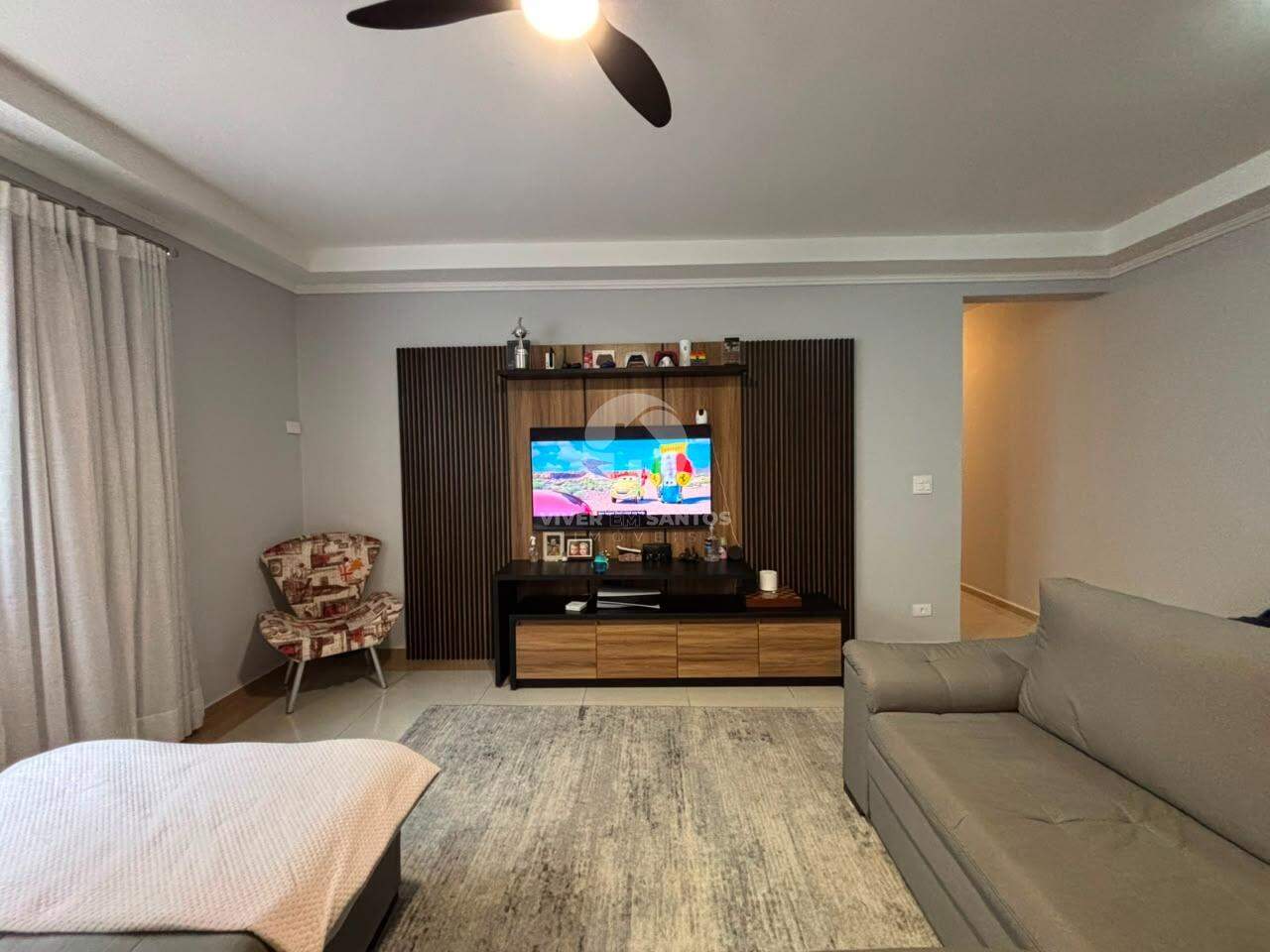 Casa Sobreposta Baixa, 4 Dormitórios, 2 Suítes e Piscina na Vila Mathias – Santos/SP em Vila Mathias, Santos — foto 8