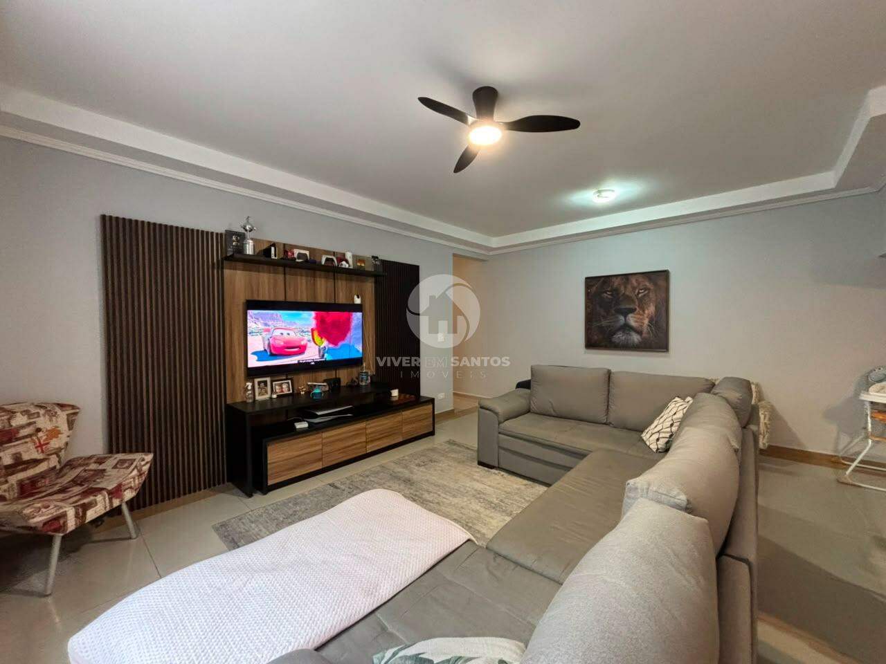 Casa Sobreposta Baixa, 4 Dormitórios, 2 Suítes e Piscina na Vila Mathias – Santos/SP em Vila Mathias, Santos — foto 9