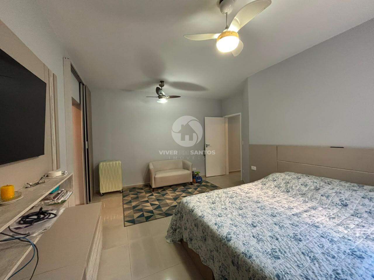 Casa Sobreposta Baixa, 4 Dormitórios, 2 Suítes e Piscina na Vila Mathias – Santos/SP em Vila Mathias, Santos — foto 25