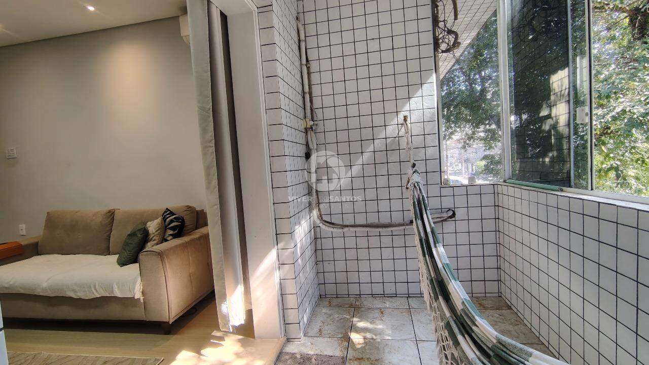 Apartamento 2 Dormitórios, Sacada de Frente e Cozinha Planejada no Embaré – Santos/SP em Embaré, Santos — foto 4