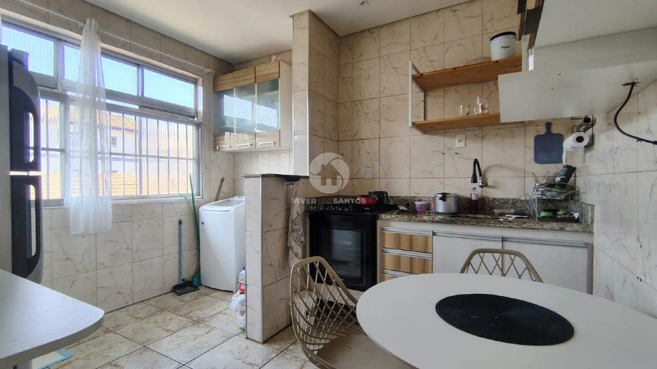 Apartamento 2 Dormitórios, Sacada de Frente e Cozinha Planejada no Embaré – Santos/SP em Embaré, Santos — foto 11