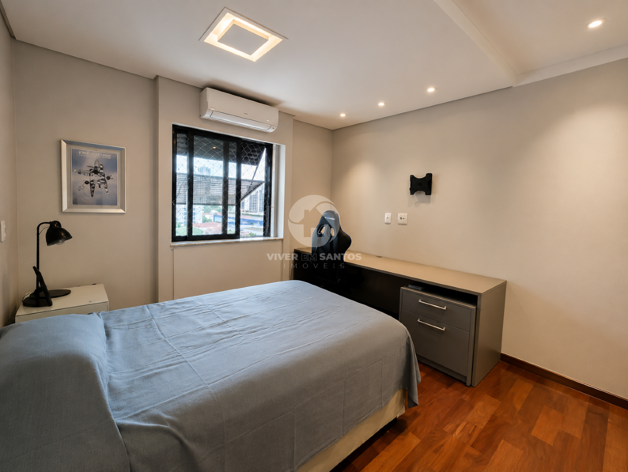 Apartamento Alto Padrão, 4 Dormitórios, 3 Suítes, Entrada Privativa e 3 Vagas no Boqueirão – Santos/SP em Boqueirão, Santos — foto 14