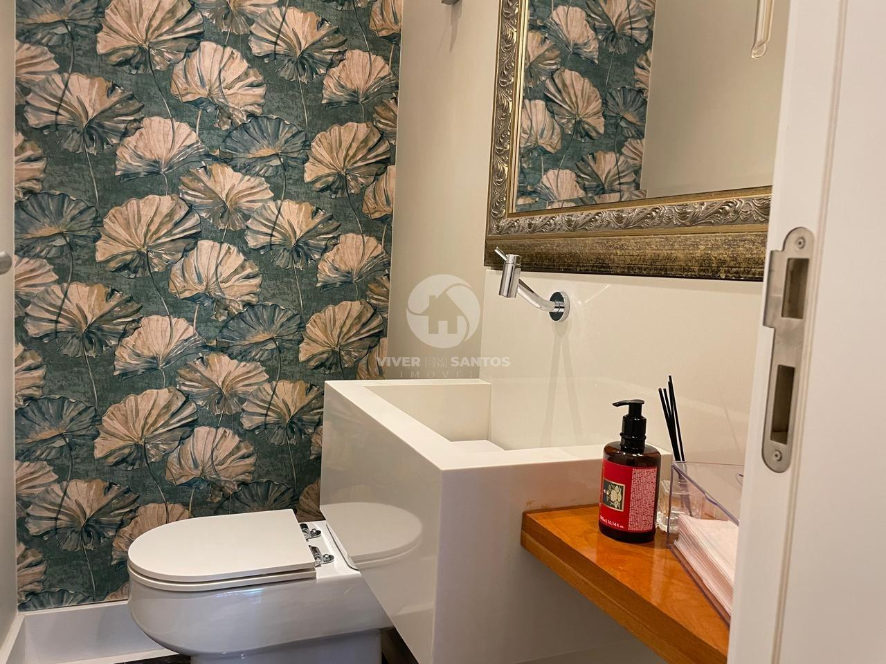 Apartamento Alto Padrão, 4 Dormitórios, 3 Suítes, Entrada Privativa e 3 Vagas no Boqueirão – Santos/SP em Boqueirão, Santos — foto 7