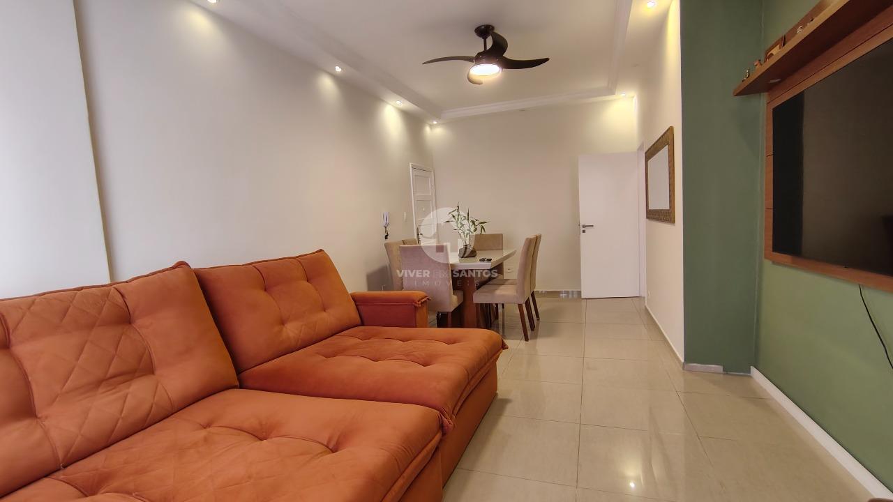 Apartamento Reformado, 3 Dormitórios, Suíte e Ambientes Amplos no Gonzaga – Santos/SP em Gonzaga, Santos — foto 3