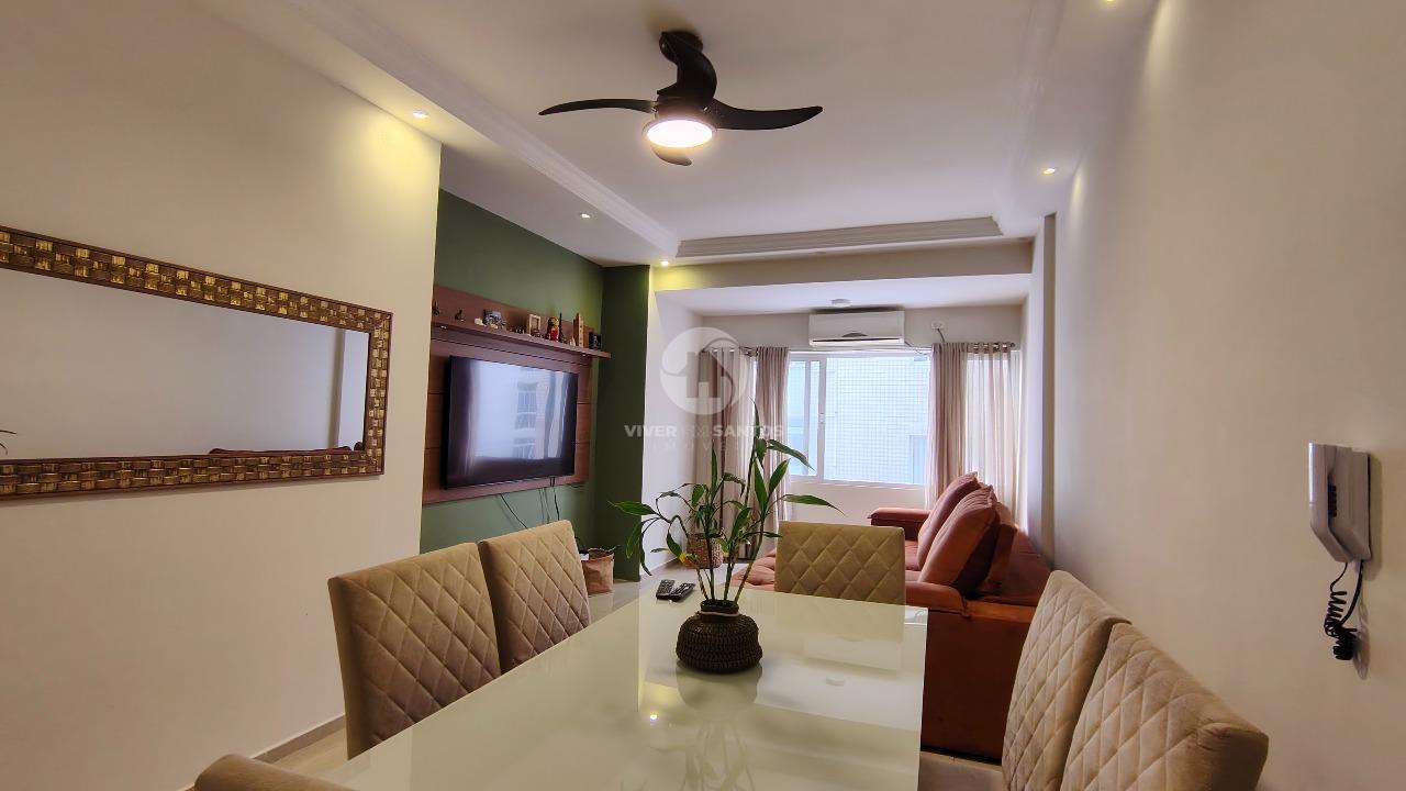 Apartamento Reformado, 3 Dormitórios, Suíte e Ambientes Amplos no Gonzaga – Santos/SP em Gonzaga, Santos — foto 5