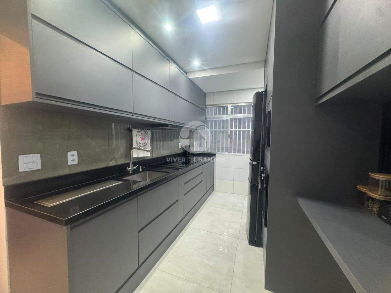 Apartamento Reformado, 1 Dormitório, Sacada e de Frente na Vila Belmiro – Santos/SP em Vila Belmiro, Santos — foto 15