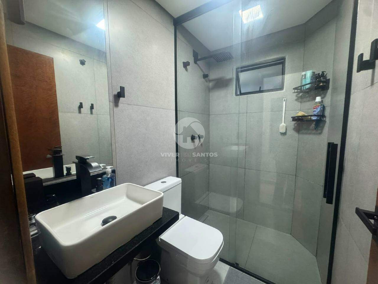 Apartamento Reformado, 1 Dormitório, Sacada e de Frente na Vila Belmiro – Santos/SP em Vila Belmiro, Santos — foto 5
