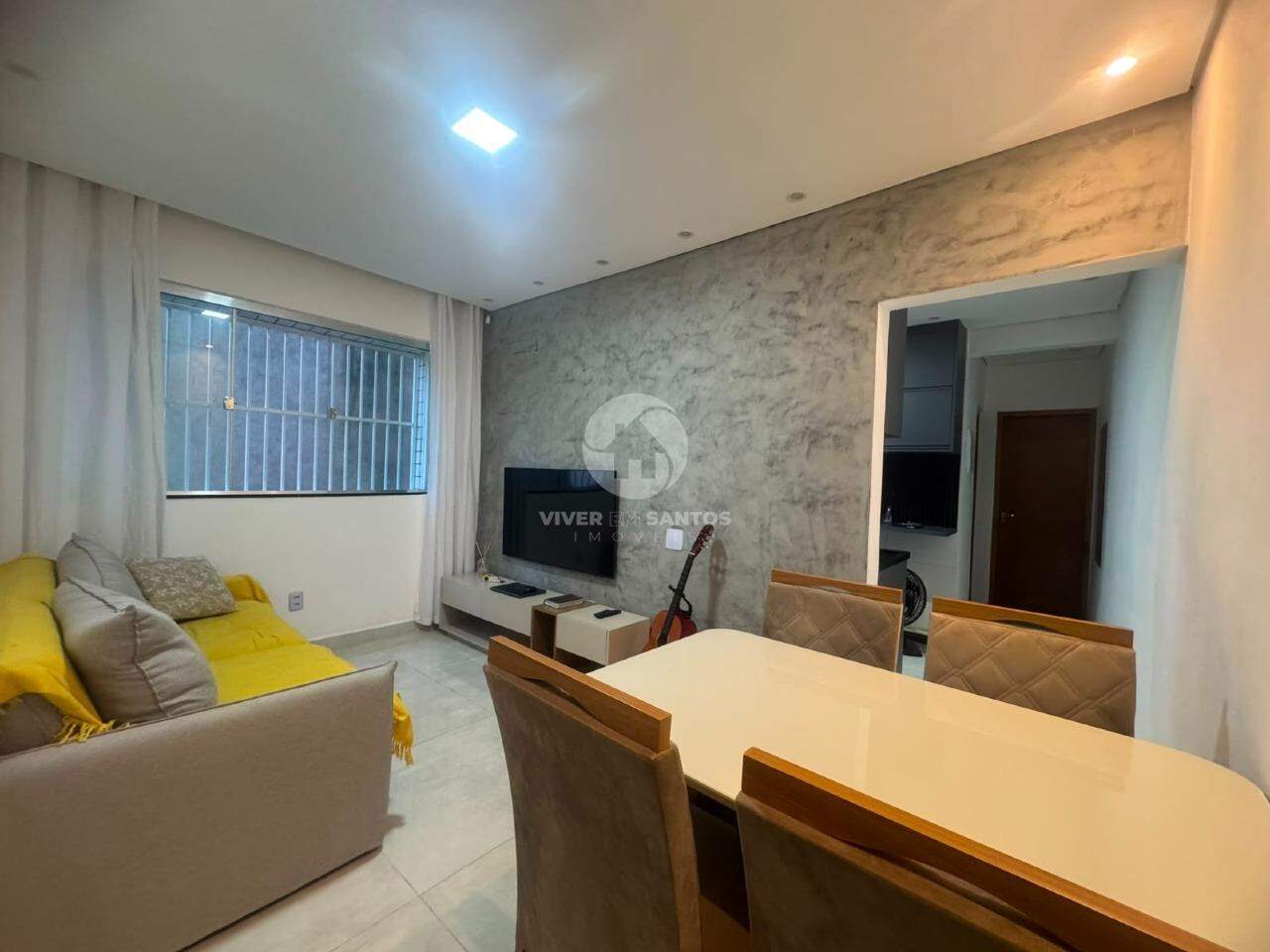 Apartamento Reformado, 1 Dormitório, Sacada e de Frente na Vila Belmiro – Santos/SP em Vila Belmiro, Santos — foto 3