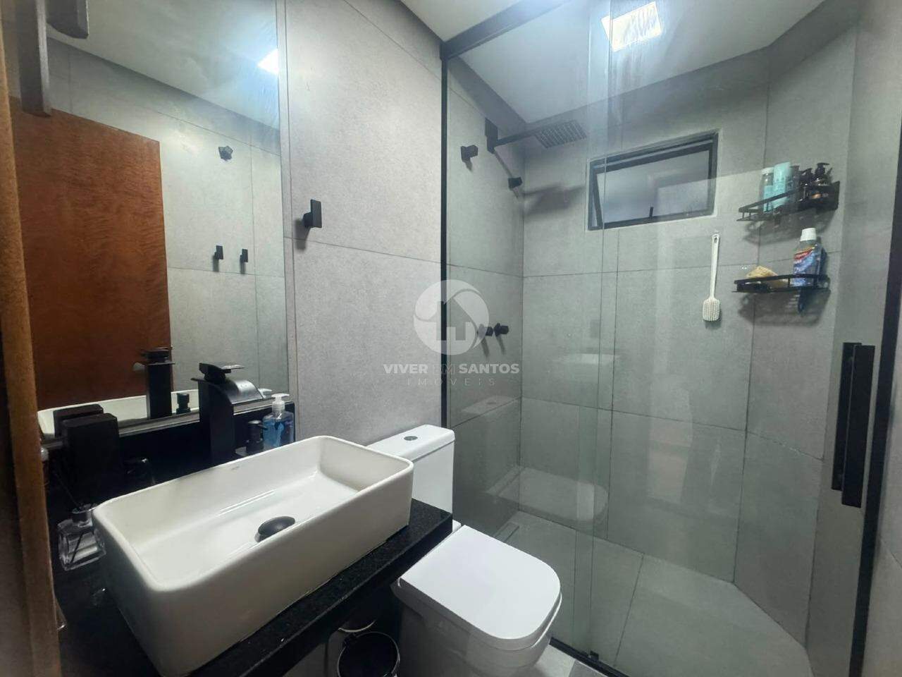 Apartamento Reformado, 1 Dormitório, Sacada e de Frente na Vila Belmiro – Santos/SP em Vila Belmiro, Santos — foto 6