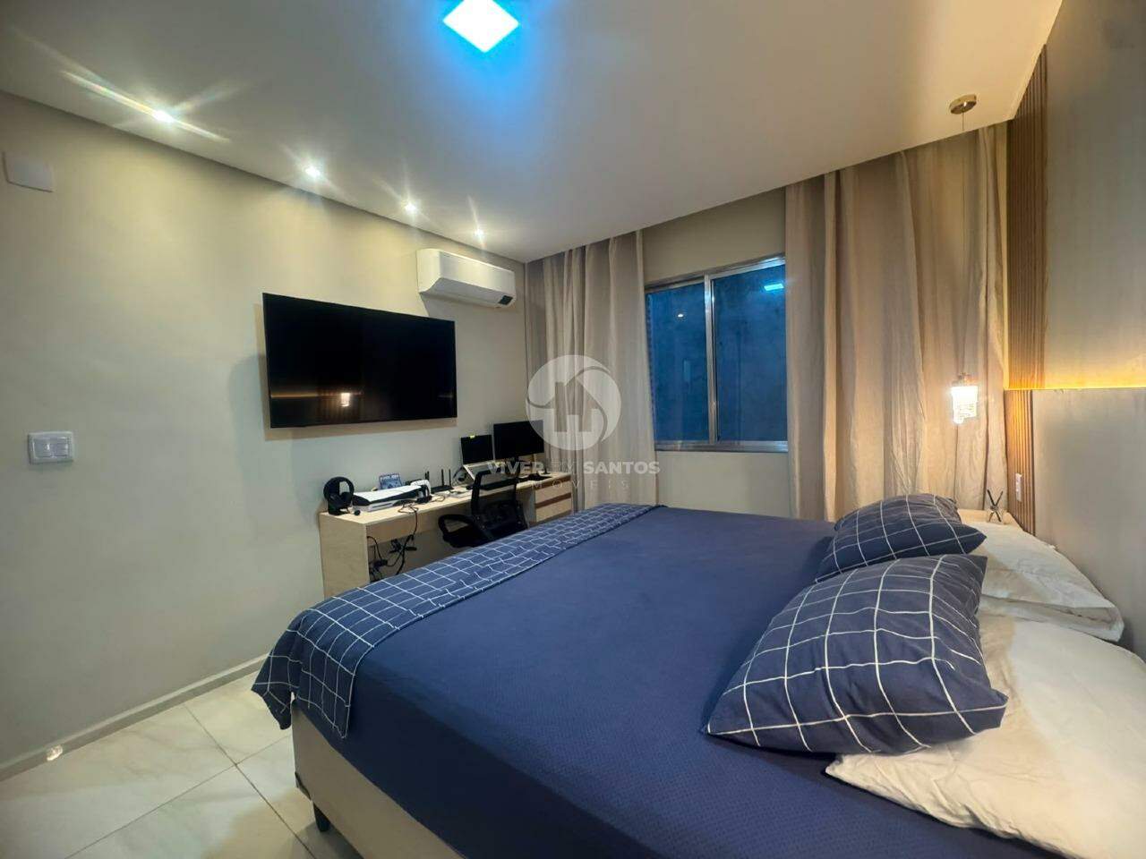 Apartamento Reformado, 1 Dormitório, Sacada e de Frente na Vila Belmiro – Santos/SP em Vila Belmiro, Santos — foto 10