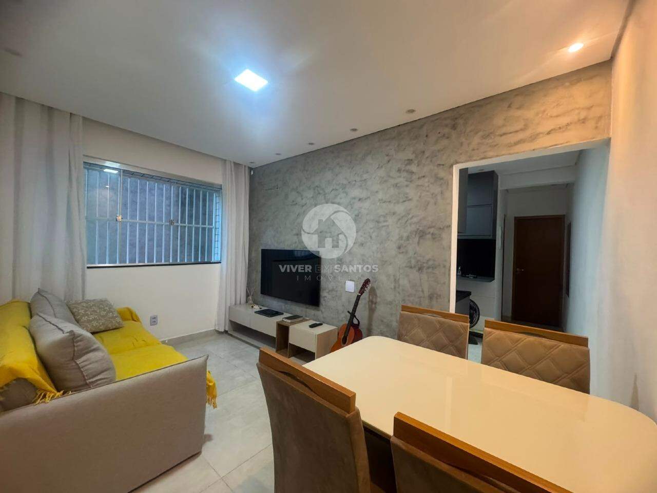 Apartamento Reformado, 1 Dormitório, Sacada e de Frente na Vila Belmiro – Santos/SP em Vila Belmiro, Santos — foto 4