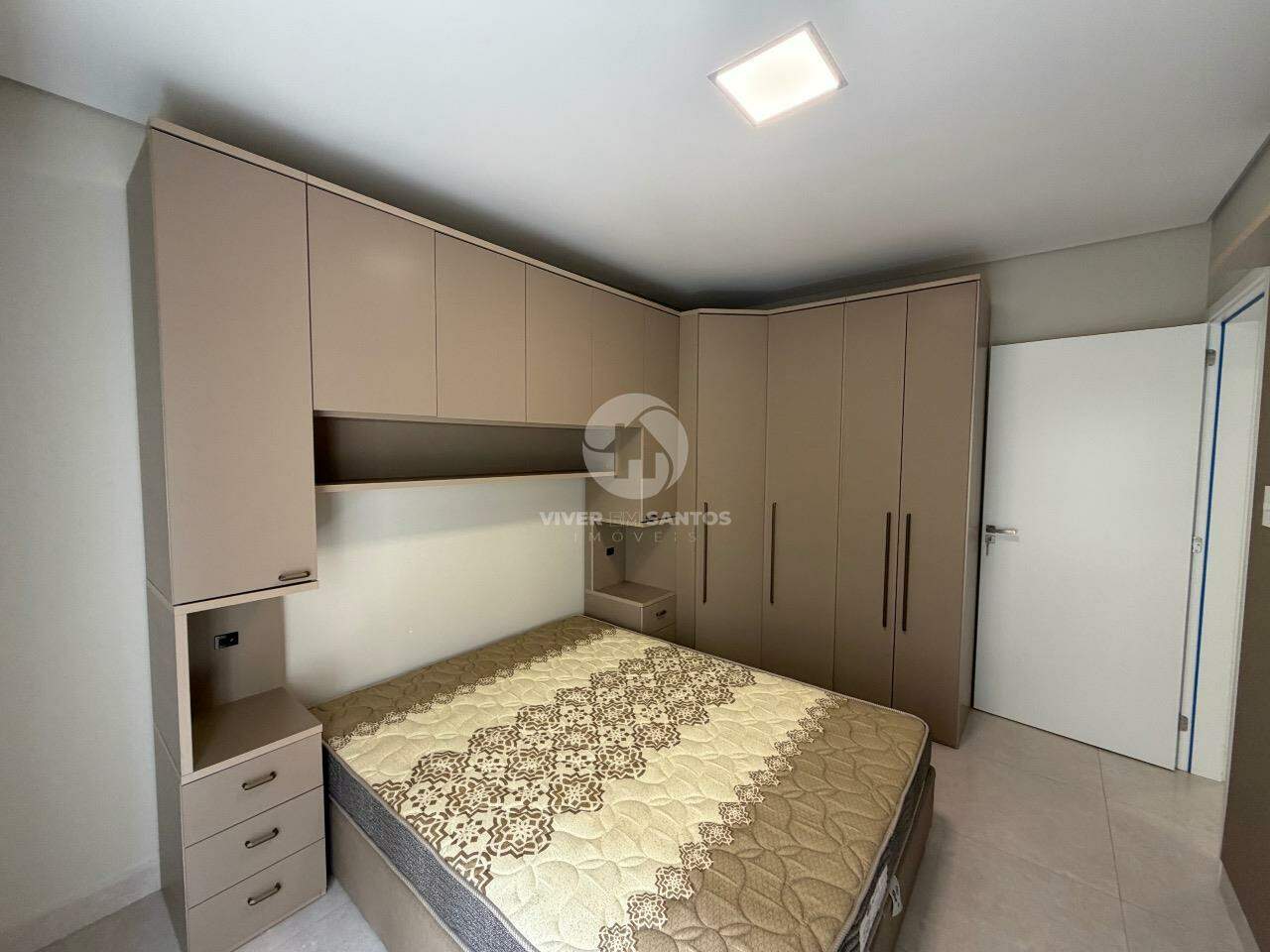 Apartamento Reformado, 2 Dormitórios em Prédio Frente Mar na Aparecida – Santos/SP em Aparecida, Santos — foto 7