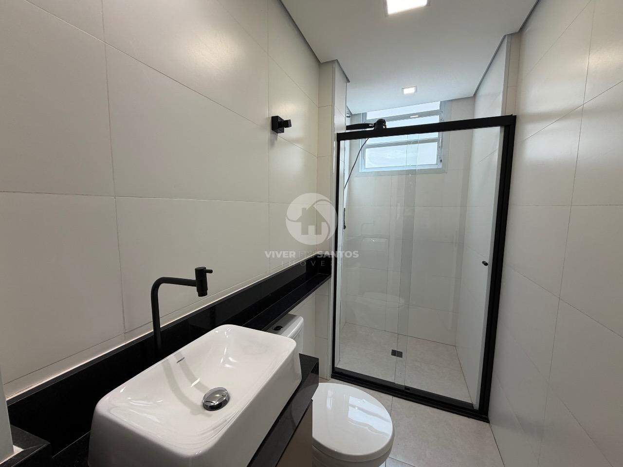 Apartamento Reformado, 2 Dormitórios em Prédio Frente Mar na Aparecida – Santos/SP em Aparecida, Santos — foto 8