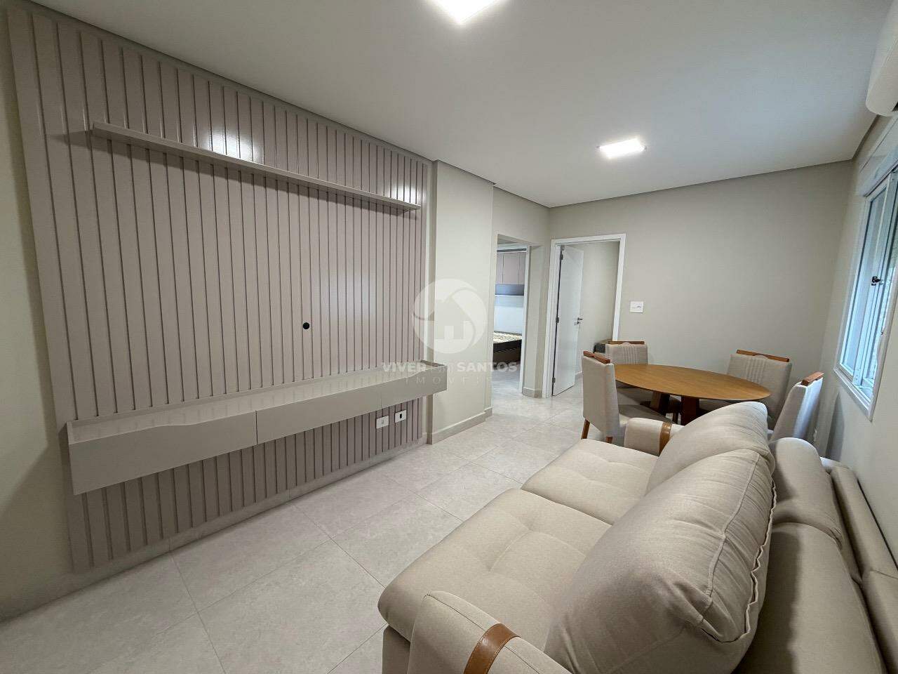 Apartamento Reformado, 2 Dormitórios em Prédio Frente Mar na Aparecida – Santos/SP em Aparecida, Santos — foto 2