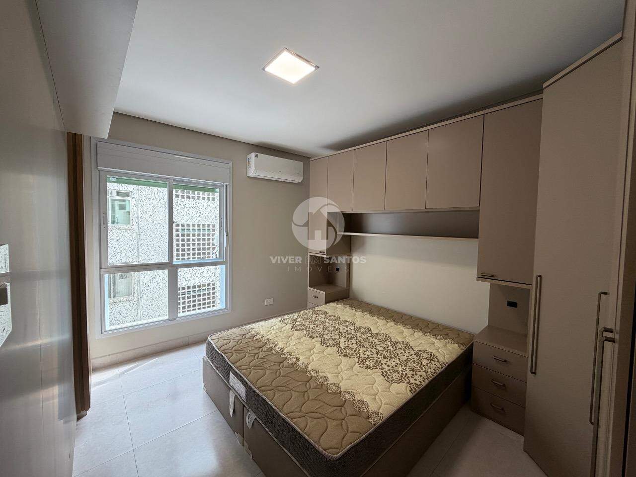 Apartamento Reformado, 2 Dormitórios em Prédio Frente Mar na Aparecida – Santos/SP em Aparecida, Santos — foto 5