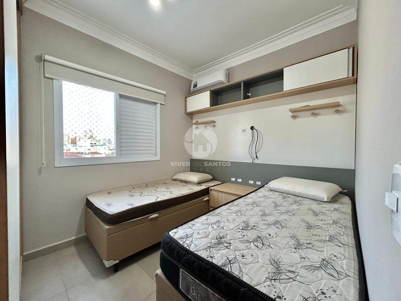 Apartamento Mobiliado, 2 Dormitórios, Suíte, Home Office e Lazer Completo no Campo Grande – Santos/SP em Campo Grande, Santos — foto 15