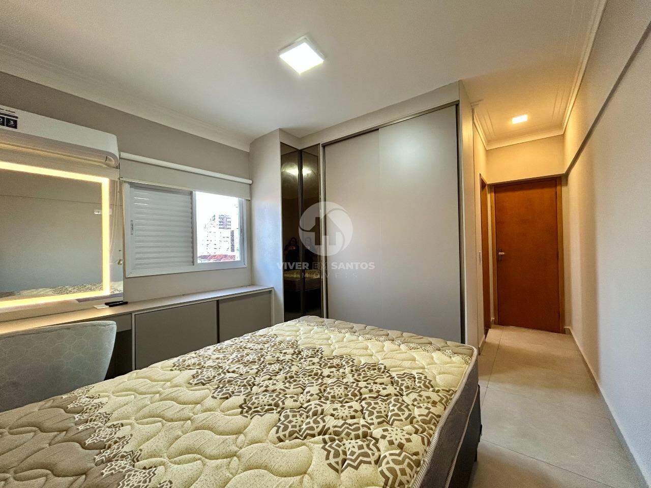 Apartamento Mobiliado, 2 Dormitórios, Suíte, Home Office e Lazer Completo no Campo Grande – Santos/SP em Campo Grande, Santos — foto 12