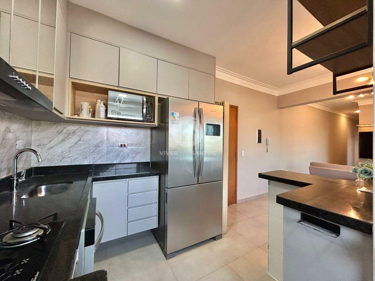 Apartamento Mobiliado, 2 Dormitórios, Suíte, Home Office e Lazer Completo no Campo Grande – Santos/SP em Campo Grande, Santos — foto 8