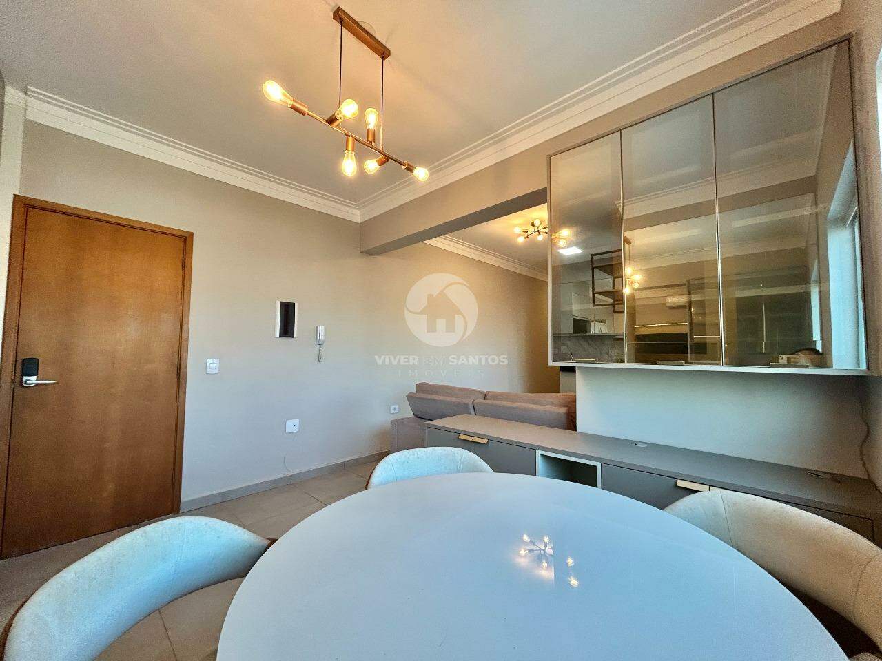 Apartamento Mobiliado, 2 Dormitórios, Suíte, Home Office e Lazer Completo no Campo Grande – Santos/SP em Campo Grande, Santos — foto 3