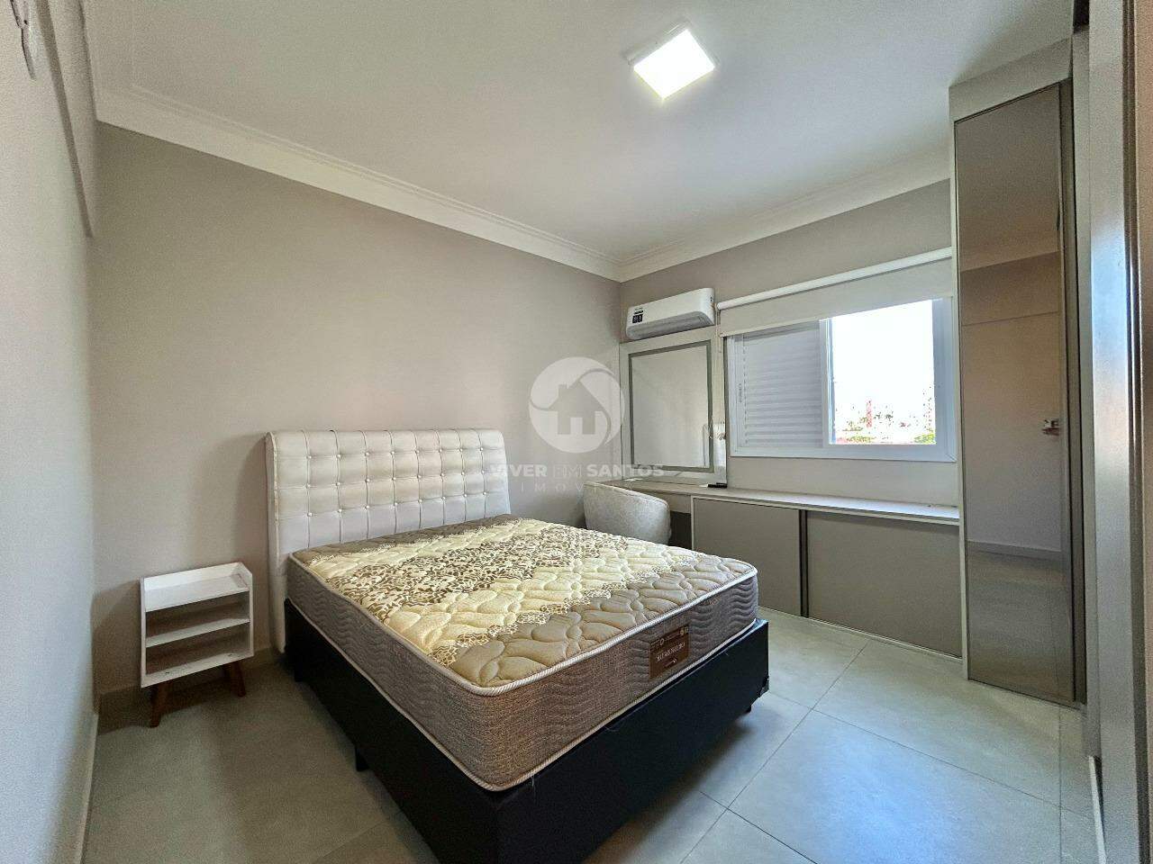 Apartamento Mobiliado, 2 Dormitórios, Suíte, Home Office e Lazer Completo no Campo Grande – Santos/SP em Campo Grande, Santos — foto 11