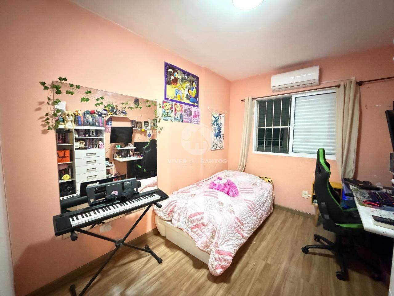 Apartamento 2 Dormitórios, Sacada, Dependência Completa e Portaria 24h no Campo Grande – Santos/SP em Campo Grande, Santos — foto 12
