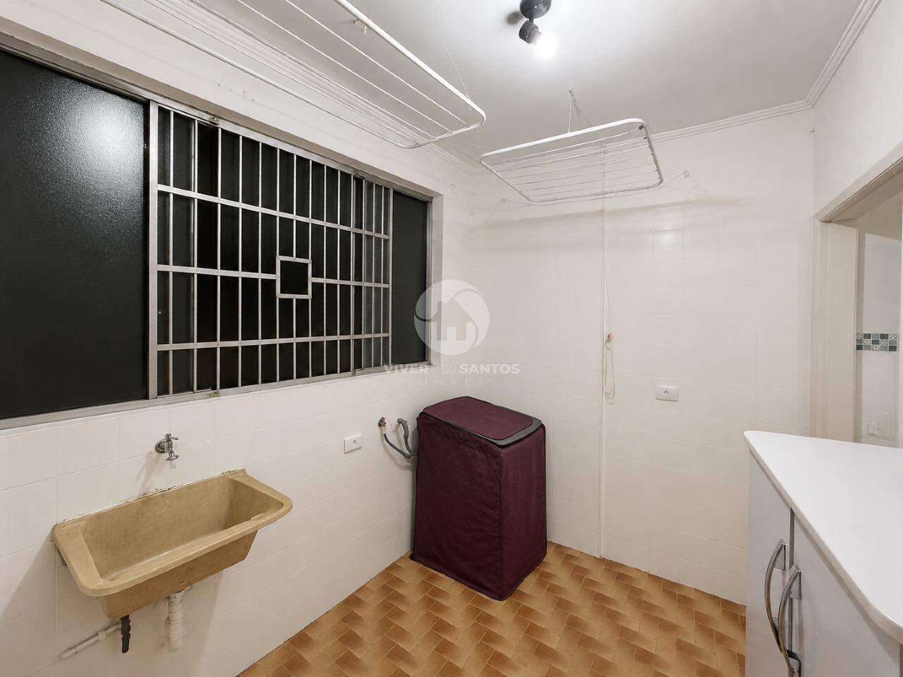 Apartamento 2 Dormitórios, Sacada, Dependência Completa e Portaria 24h no Campo Grande – Santos/SP em Campo Grande, Santos — foto 18