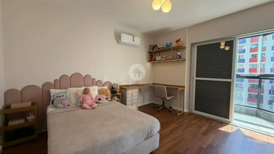 Apartamento reformado com 3 suítes no Embaré me Santos em Embaré, Santos — foto 7