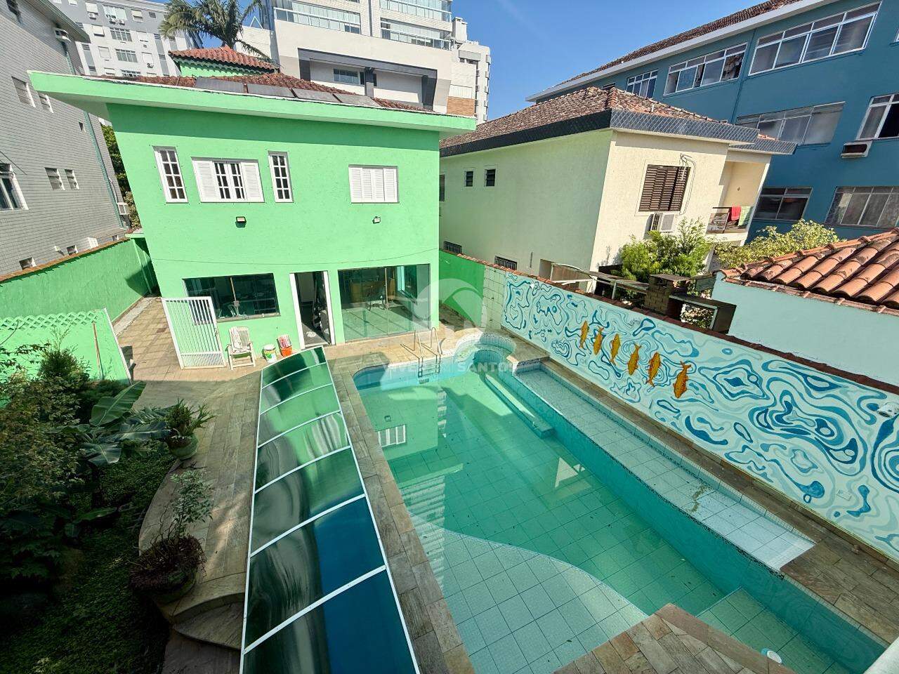 Casa residencial/comercial à venda na Aparecida, Santos, com piscina, Sauna e Hidromassagem Próximo a Praia em Aparecida, Santos — foto 8