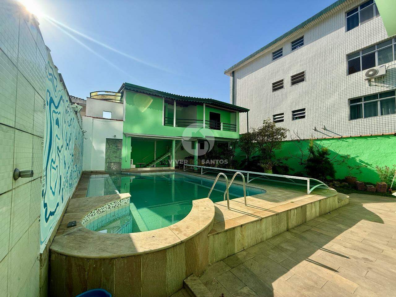 Casa residencial/comercial à venda na Aparecida, Santos, com piscina, Sauna e Hidromassagem Próximo a Praia em Aparecida, Santos — foto 5
