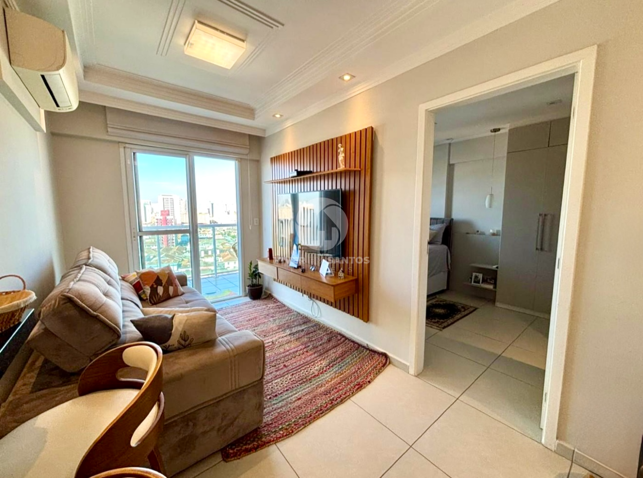 Apartamento de 1 quarto, sendo 1 suíte à venda na Vila Mathias, Santos. em Vila Mathias, Santos — foto 4