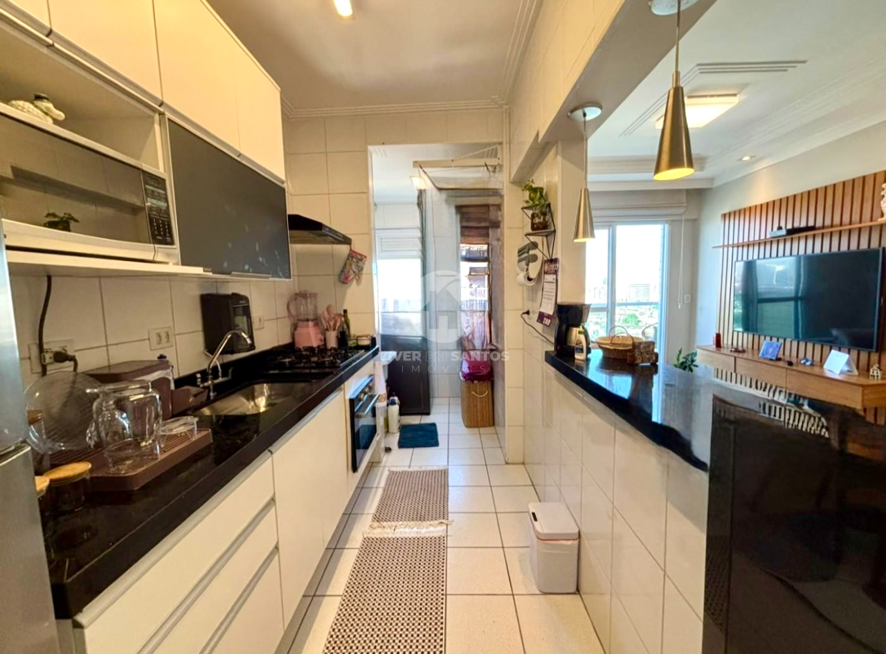 Apartamento de 1 quarto, sendo 1 suíte à venda na Vila Mathias, Santos. em Vila Mathias, Santos — foto 10