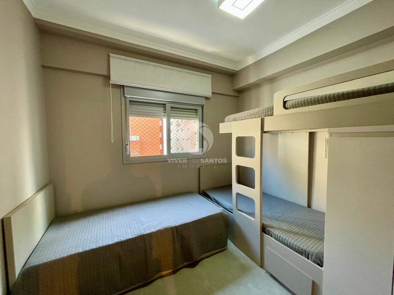 Apartamento 2 Dormitórios, Suíte, Vista Mar, 2 Vagas e Lazer a 50 Metros da Praia do Boqueirão – Santos/SP em Boqueirão, Santos — foto 17