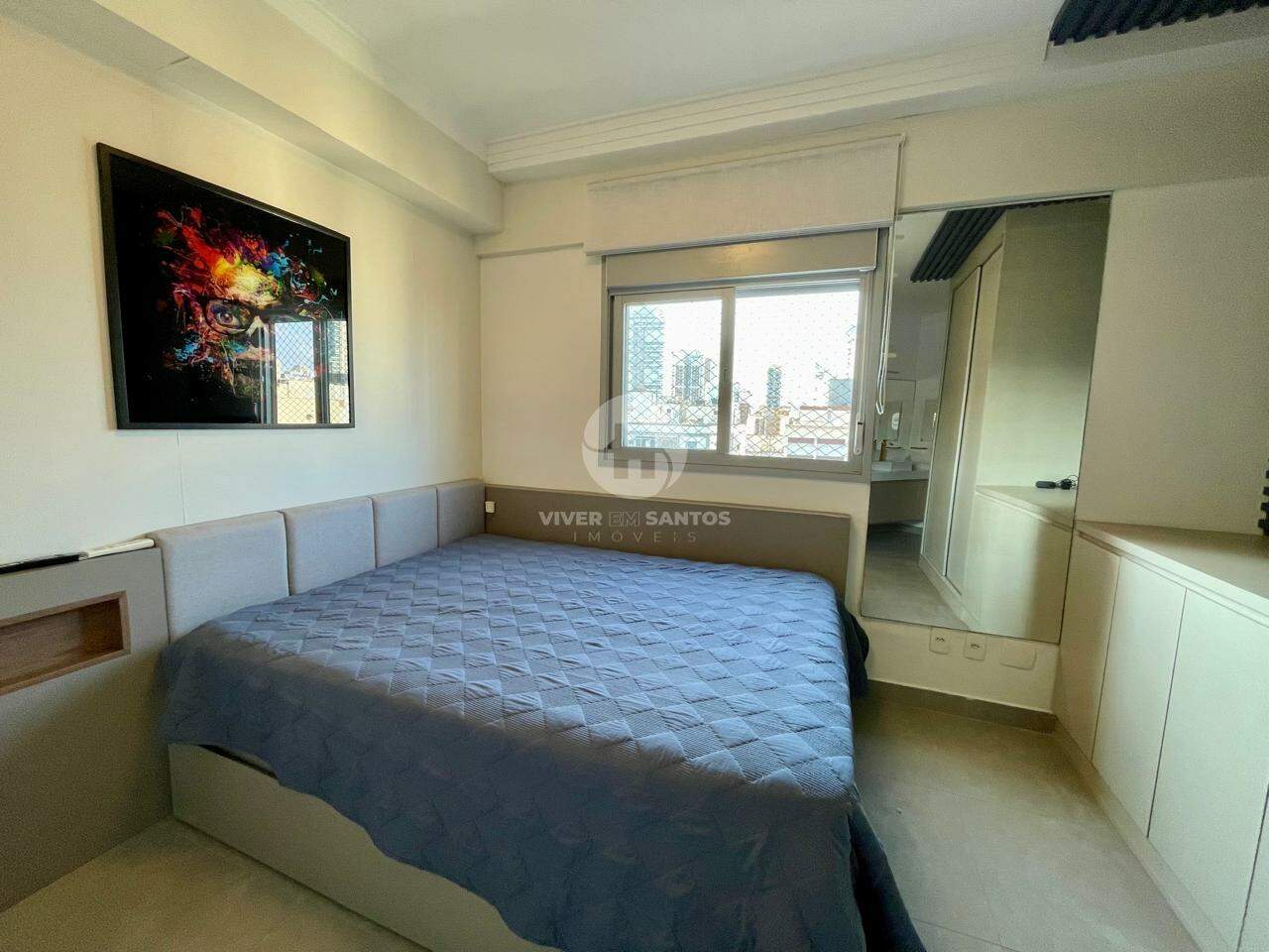 Apartamento 2 Dormitórios, Suíte, Vista Mar, 2 Vagas e Lazer a 50 Metros da Praia do Boqueirão – Santos/SP em Boqueirão, Santos — foto 11
