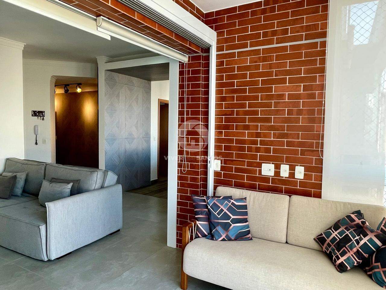 Apartamento 2 Dormitórios, Suíte, Vista Mar, 2 Vagas e Lazer a 50 Metros da Praia do Boqueirão – Santos/SP em Boqueirão, Santos — foto 5