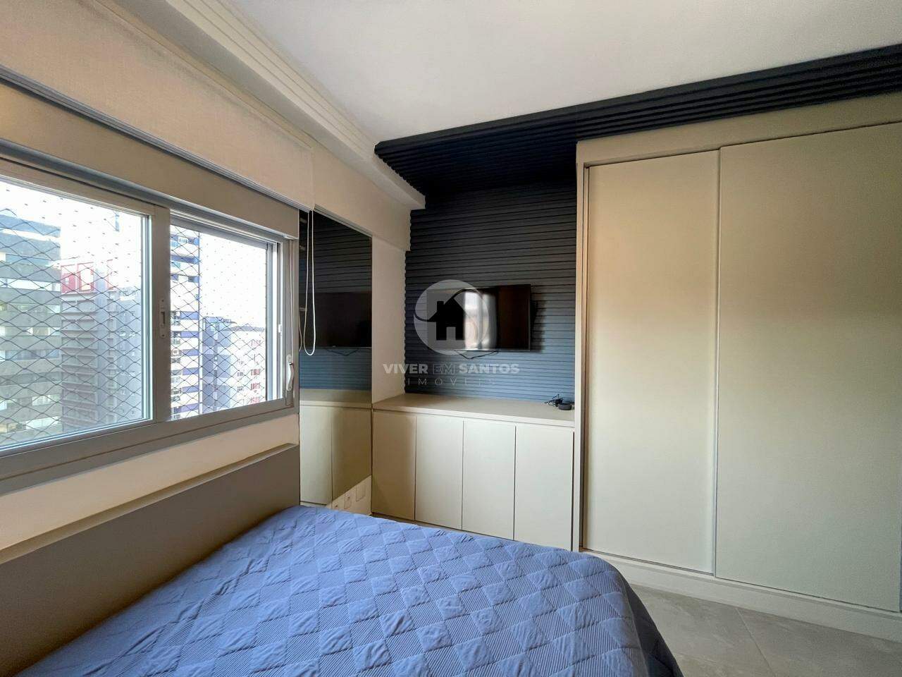 Apartamento 2 Dormitórios, Suíte, Vista Mar, 2 Vagas e Lazer a 50 Metros da Praia do Boqueirão – Santos/SP em Boqueirão, Santos — foto 12
