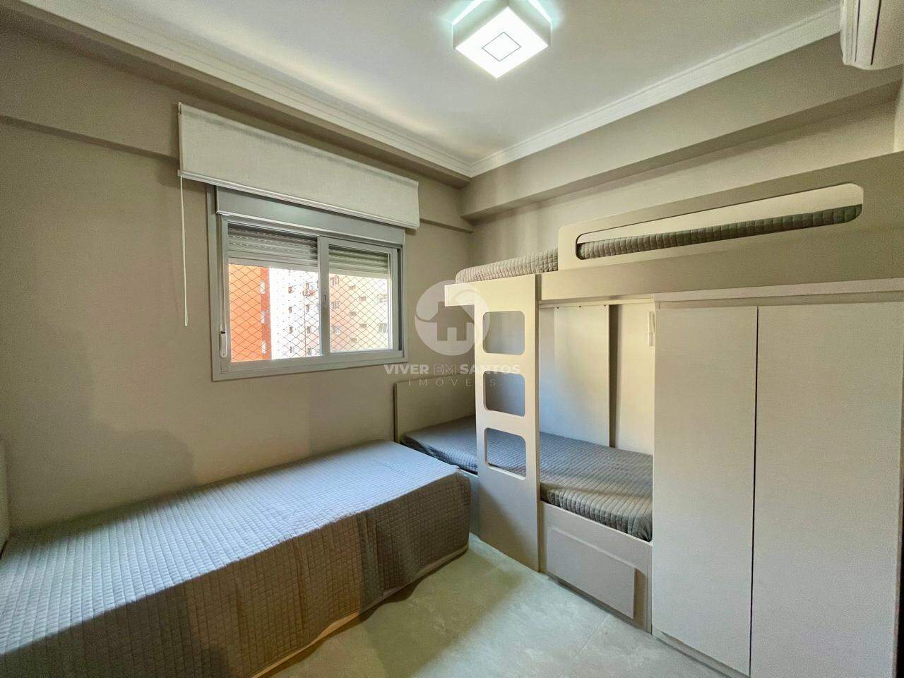 Apartamento 2 Dormitórios, Suíte, Vista Mar, 2 Vagas e Lazer a 50 Metros da Praia do Boqueirão – Santos/SP em Boqueirão, Santos — foto 16