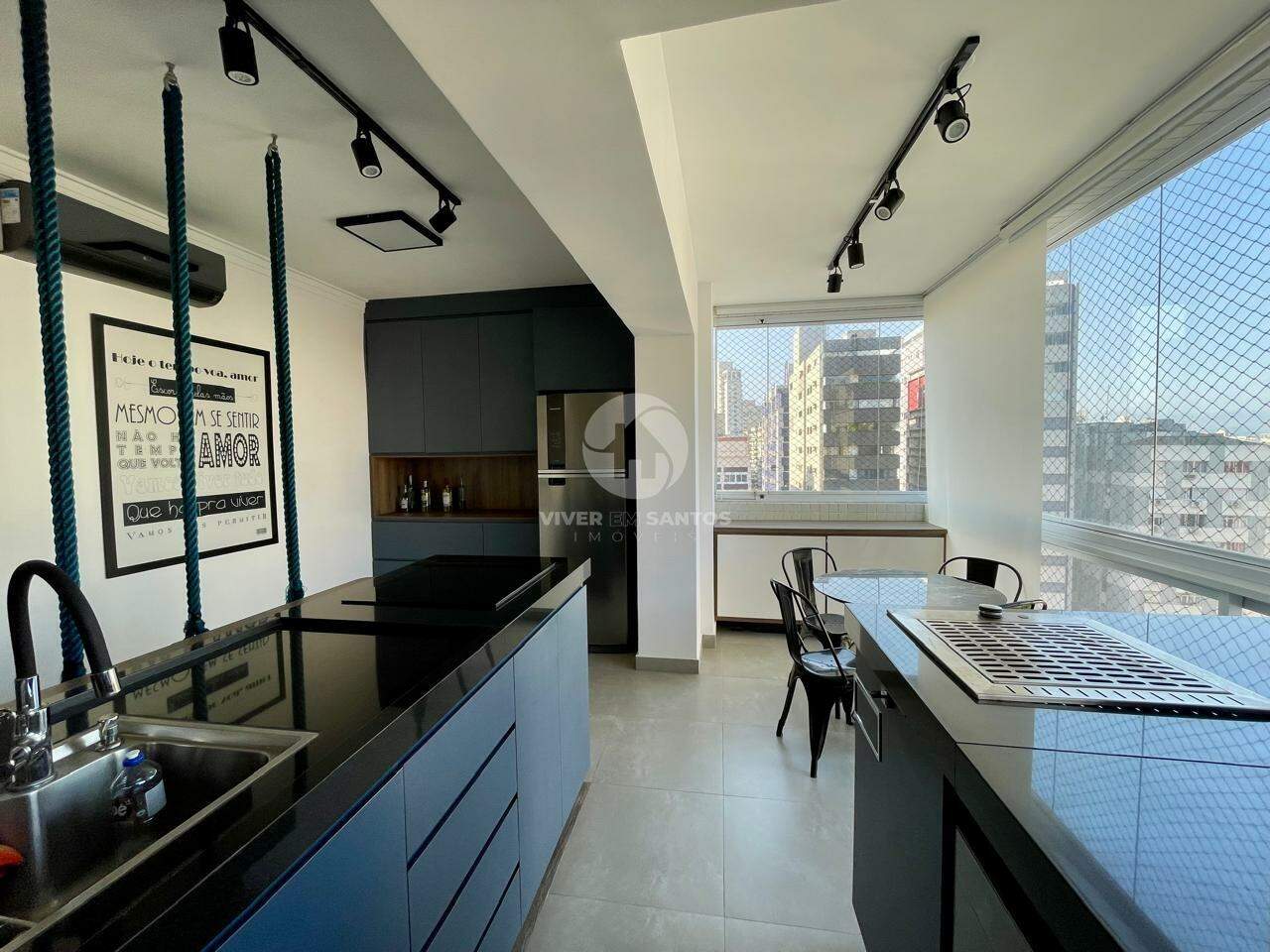 Apartamento 2 Dormitórios, Suíte, Vista Mar, 2 Vagas e Lazer a 50 Metros da Praia do Boqueirão – Santos/SP em Boqueirão, Santos — foto 8