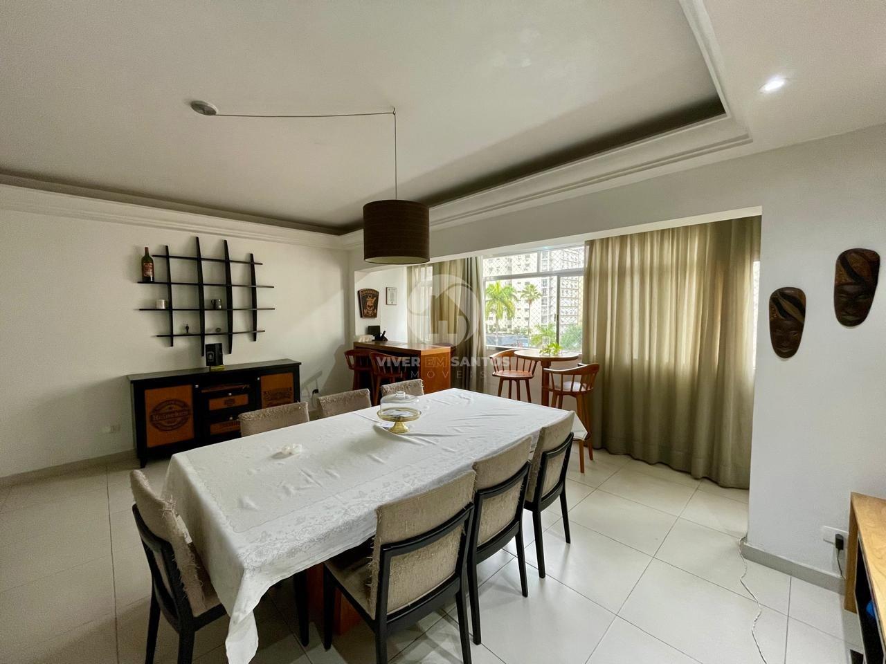 Apartamento 3 Dormitórios, Suíte, Sacadas e Dependência Completa no Gonzaga – Santos/SP em Gonzaga, Santos — foto 3