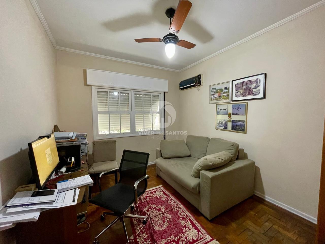 Apartamento 3 Dormitórios, Suíte, Sacadas e Dependência Completa no Gonzaga – Santos/SP em Gonzaga, Santos — foto 11