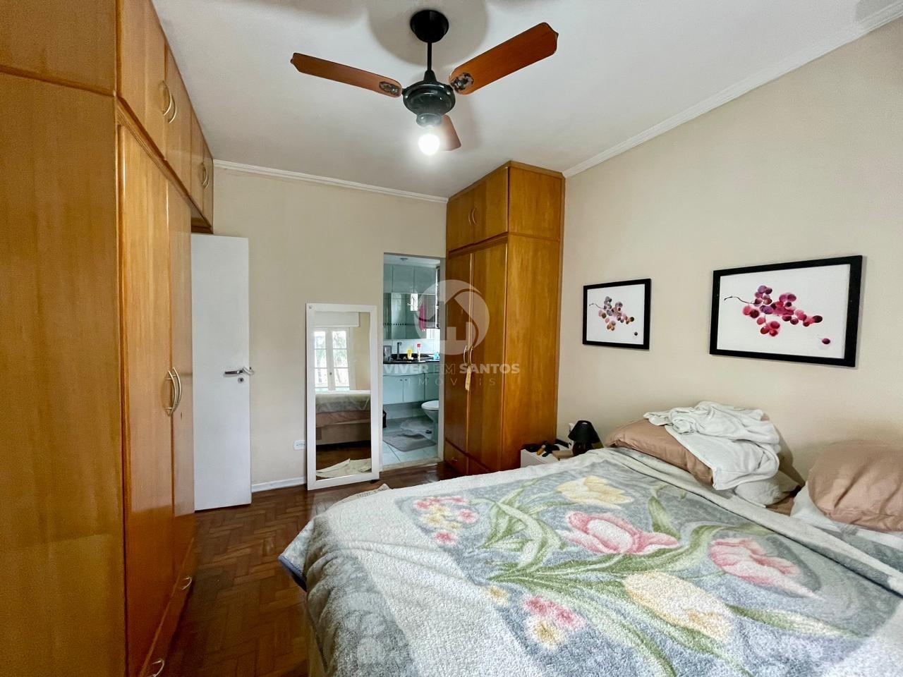 Apartamento 3 Dormitórios, Suíte, Sacadas e Dependência Completa no Gonzaga – Santos/SP em Gonzaga, Santos — foto 6