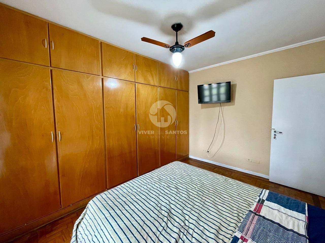 Apartamento 3 Dormitórios, Suíte, Sacadas e Dependência Completa no Gonzaga – Santos/SP em Gonzaga, Santos — foto 10