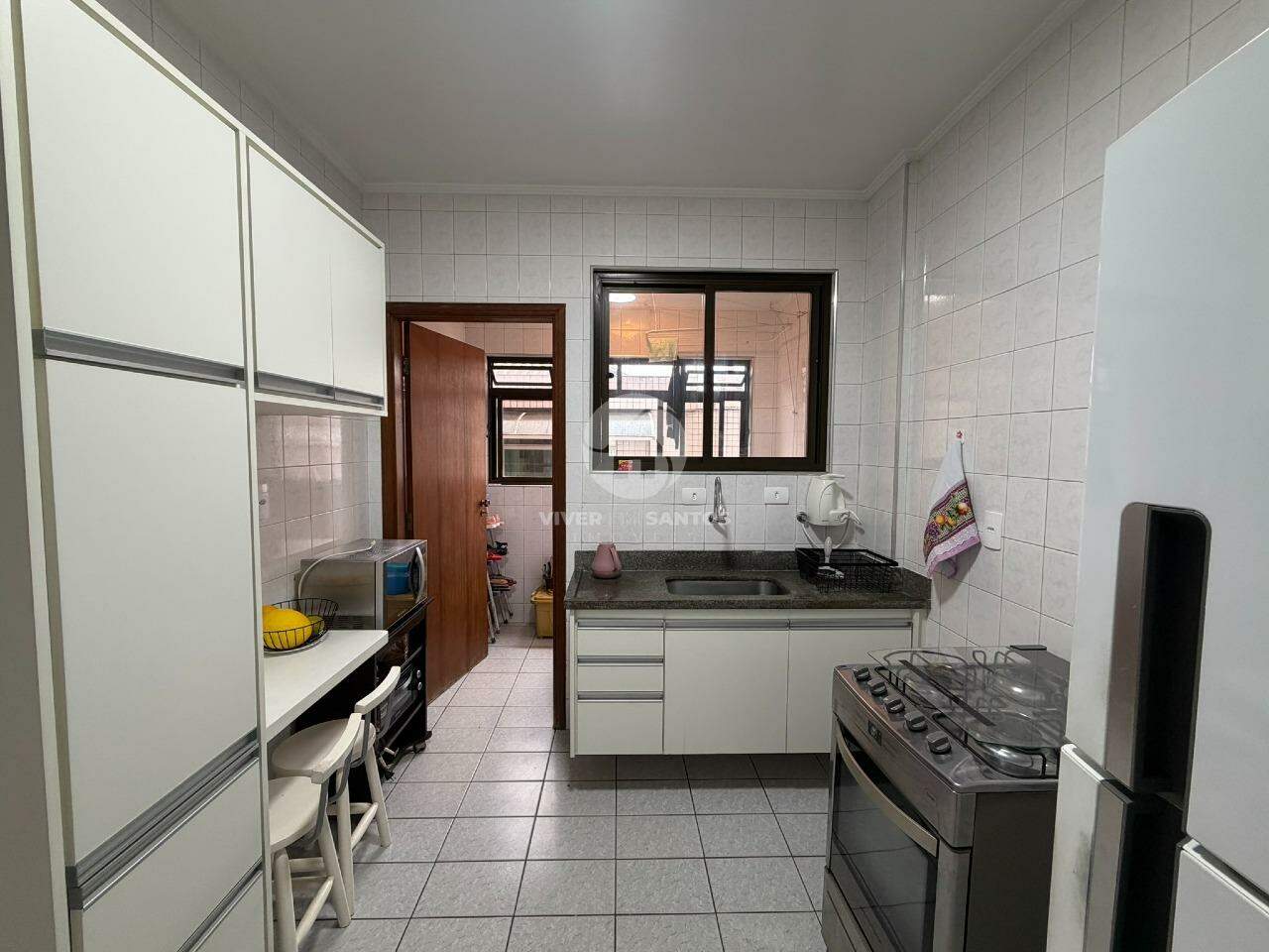 Apartamento 1 Dormitório, Sacada, Vaga Demarcada e Lazer na Aparecida – Santos/SP em Embaré, Santos — foto 12